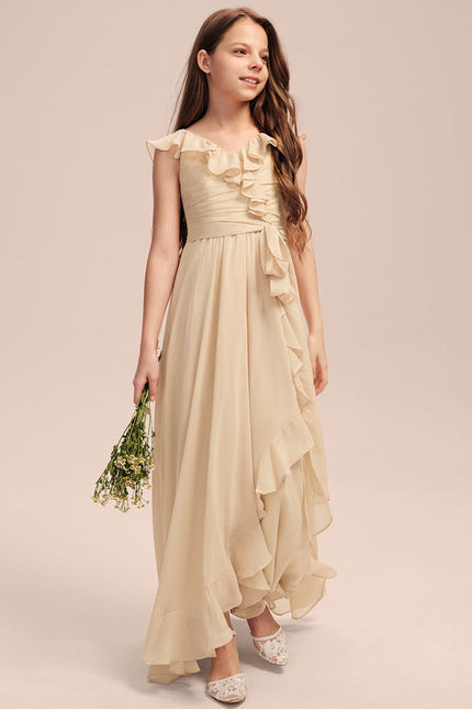 Robe Demoiselle D'Honneur Mousseline Junior