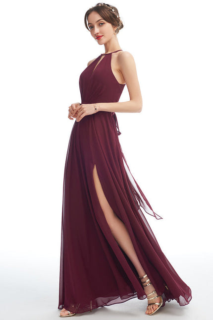 Robe Demoiselle D'Honneur Florale Légère - gallery 1