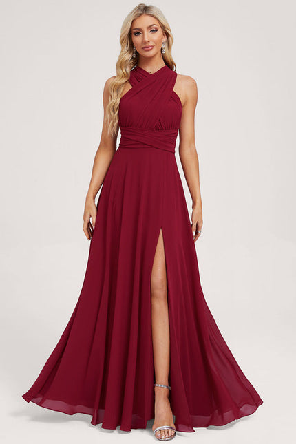 Robe Demoiselle D'Honneur Asymétrique - gallery 1