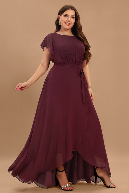 Robe Demoiselle D'Honneur Trapèze Fluidité Élégante - gallery 6