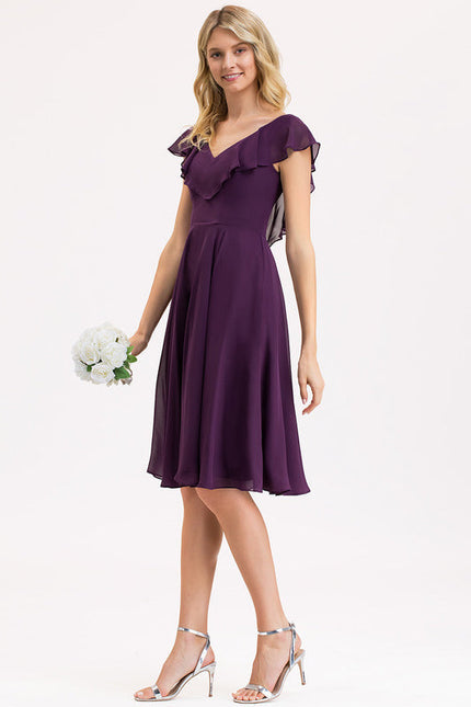 Robe Demoiselle D'Honneur Chiffon Éclat - gallery 3