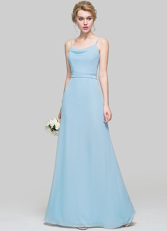 Robe Demoiselle D'Honneur Col V Fluidité - gallery 4