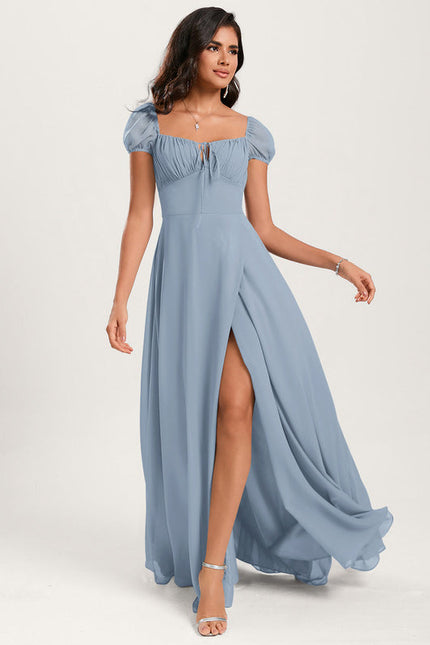 Robe Demoiselle D'Honneur Fluide Mint