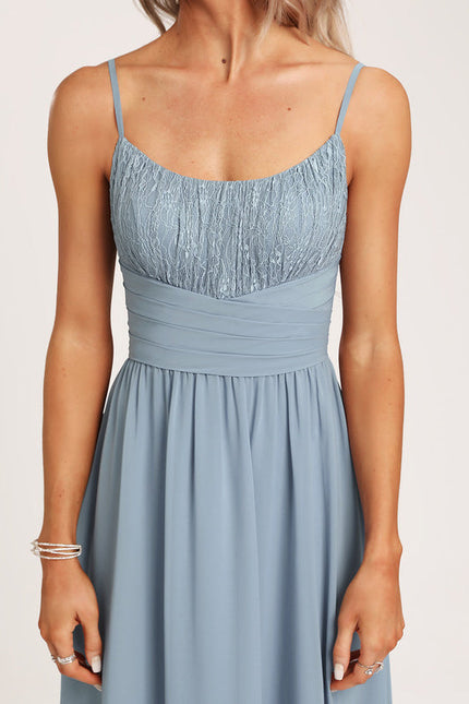 Robe Demoiselle D'Honneur Mousse Poudrée - gallery 2