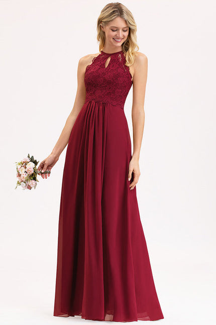 Robe Demoiselle D'Honneur Mousse Poudrée