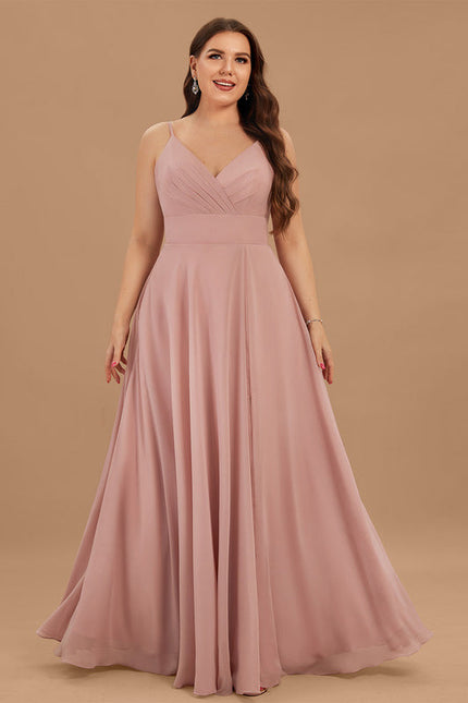 Robe Demoiselle D'Honneur Élégante Bordeaux - gallery 8