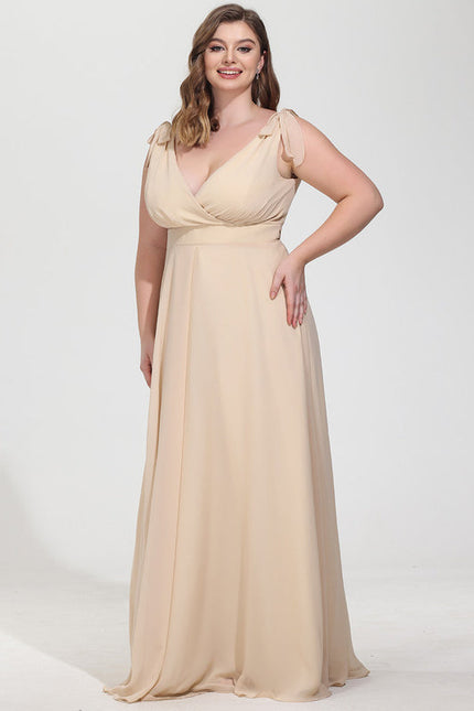 Robe Demoiselle D'Honneur Chiffon Élégante - gallery 9