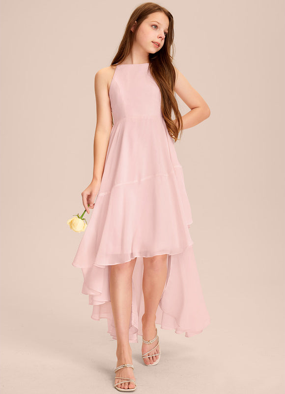 Robe Demoiselle D'Honneur Nuit Marine Fluide - gallery 9