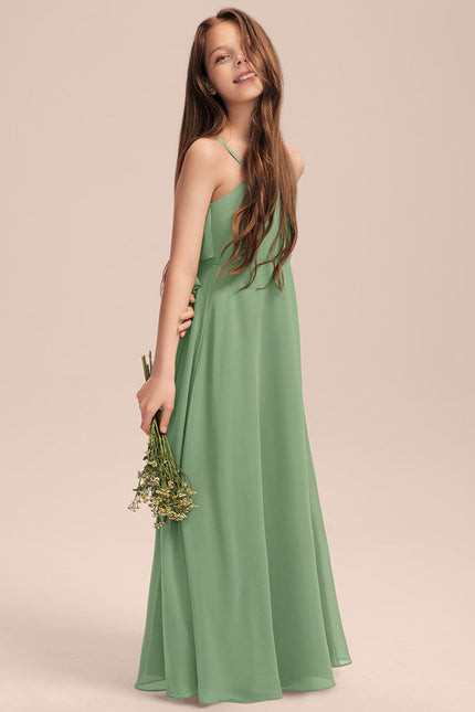 Robe Demoiselle D'Honneur Longue Élégante - gallery 3