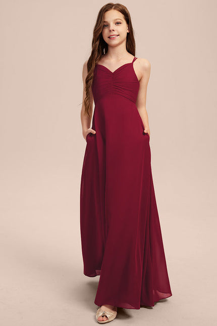 Robe Demoiselle D'Honneur Verte Éthérée - gallery 2