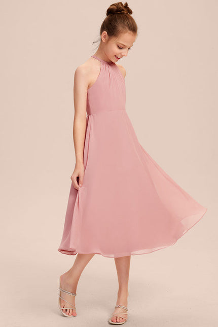 Robe Demoiselle D'Honneur Flou Menthe