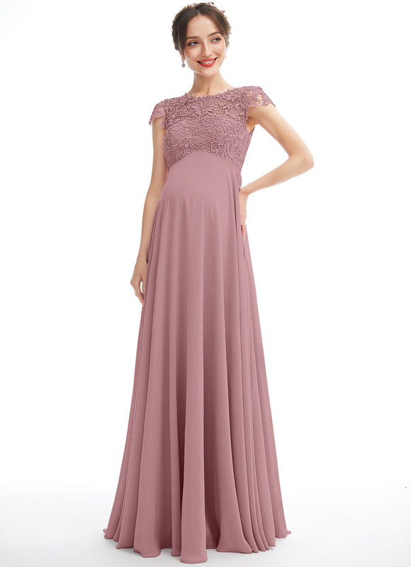 Robe Demoiselle D'Honneur Sérénade Rosée - gallery 4