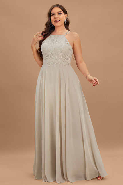 Robe Demoiselle D'Honneur Mousse Poudrée - gallery 6