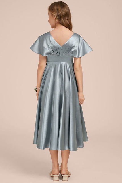 Robe Demoiselle D'Honneur Satin Nuit - gallery 1