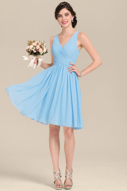 Robe Demoiselle D'Honneur Chiffon Éclat