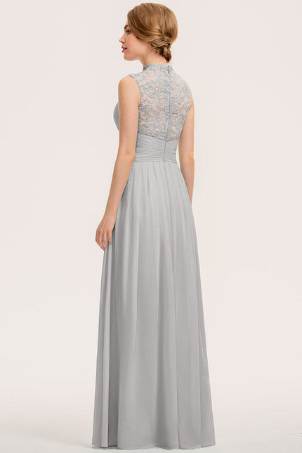 Robe Demoiselle D'Honneur Brume Argentée - gallery 4