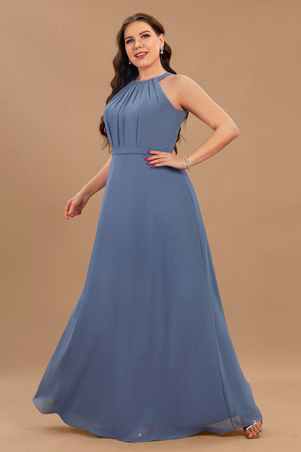 Robe Demoiselle D'Honneur Émeraude Fluide - gallery 4