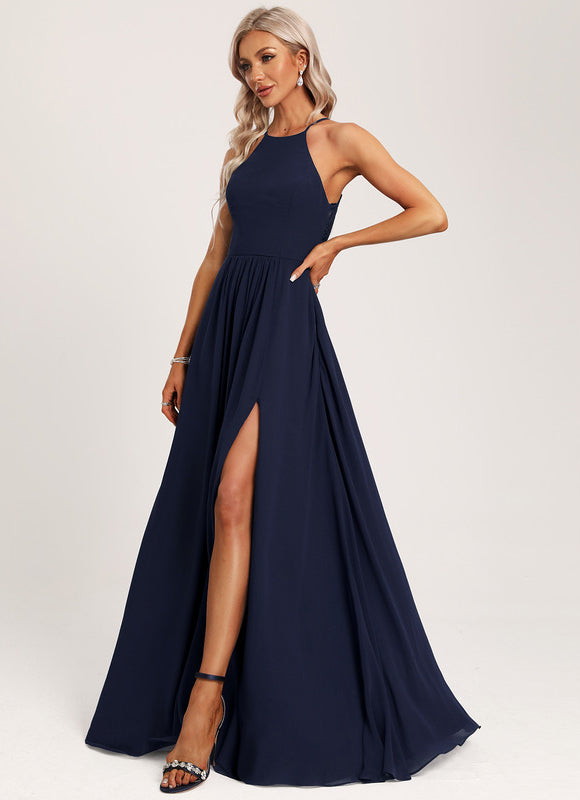 Robe Demoiselle D'Honneur Mousse Poudrée - gallery 6