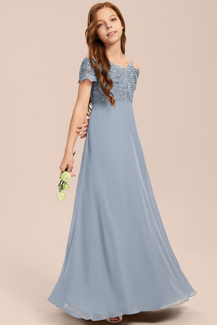 Robe Bleu Pastel Demoiselle D'Honneur - gallery 4