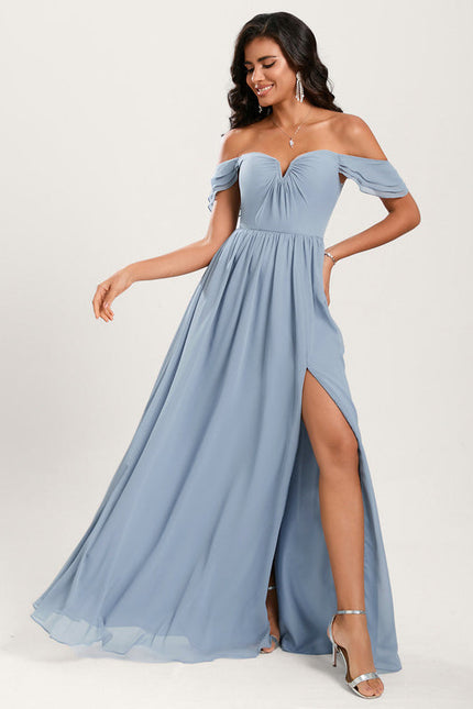 Robe Demoiselle D'Honneur Bordeaux Chic - gallery 3