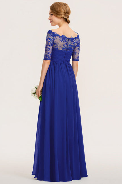 Robe Demoiselle D'Honneur Cobalt Élégante - gallery 3