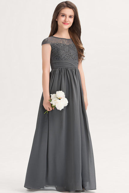 Robe Demoiselle D'Honneur Élégante Enfantine - gallery 2