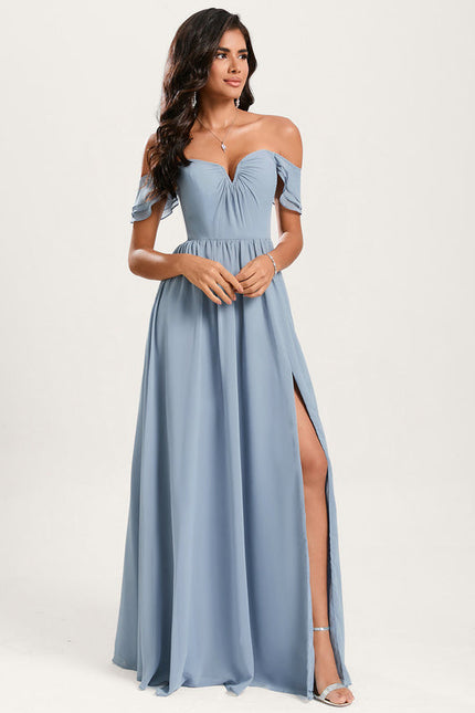 Robe Demoiselle D'Honneur Bordeaux Chic - gallery 1