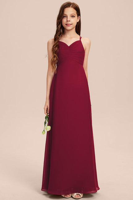 Robe Demoiselle D'Honneur Verte Éthérée - gallery 1