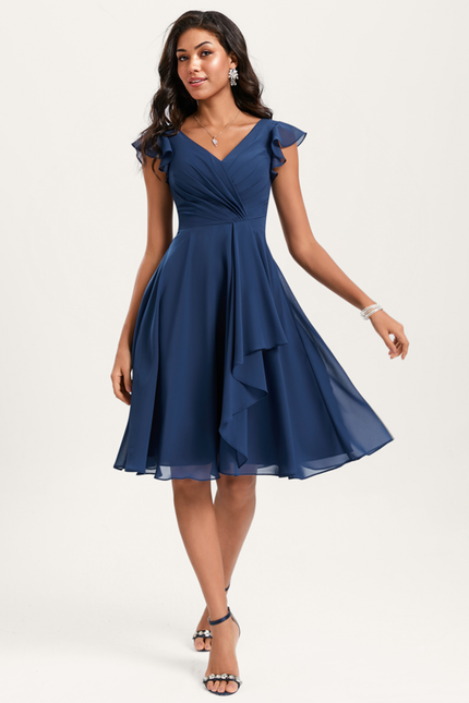 Robe Demoiselle D'Honneur Chiffon Éclat