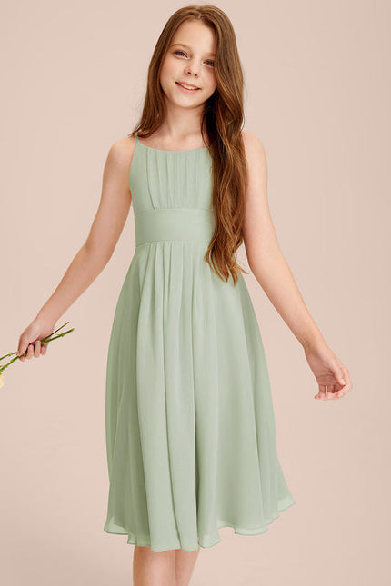 Robe Demoiselle D'Honneur Bleu Nuit Fluide