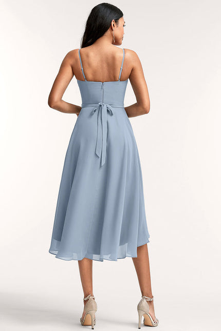 Robe Demoiselle D'Honneur Fluide Ciel Doux - gallery 5