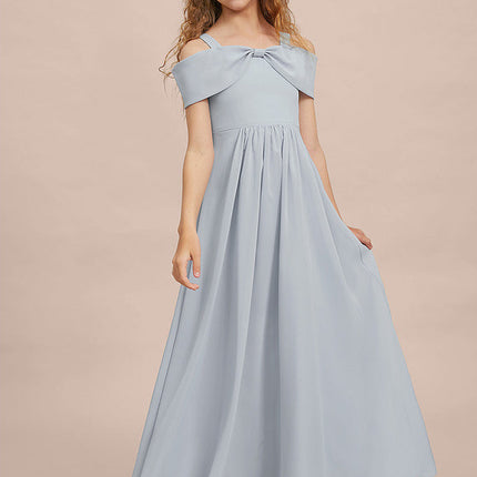 Robe Demoiselle D'Honneur Flottante Cerise