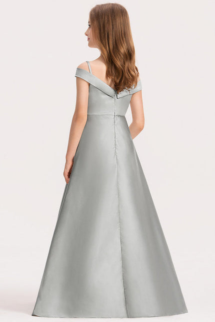 Robe Demoiselle D'Honneur Lueur Argentée - gallery 2