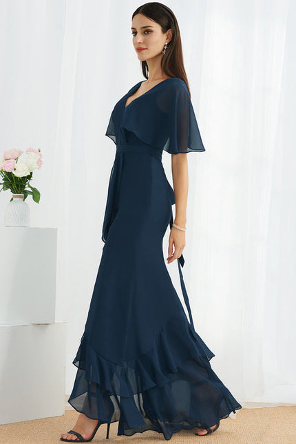 Robe Demoiselle D'Honneur Mousseline Aérienne - gallery 4