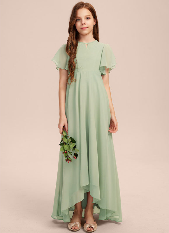 Robe Demoiselle D'Honneur Nuit Marine Fluide - gallery 2