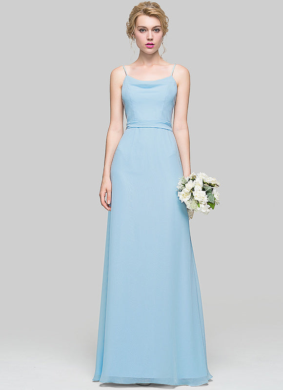 Robe Demoiselle D'Honneur Col V Fluidité - gallery 2