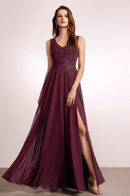 Robe Demoiselle D'Honneur Fluide Rose Pâle