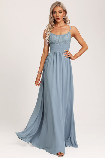 Robe Demoiselle D'Honneur Mousse Poudrée