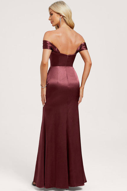 Robe Demoiselle D'Honneur Col Bateau - gallery 4