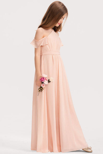 Robe Demoiselle D'Honneur Émeraude Flottante - gallery 5