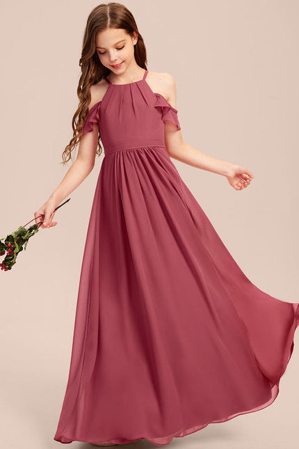 Robe Demoiselle D'Honneur Aquarelle Verte