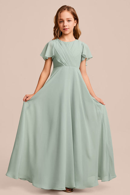 Robe Demoiselle D'Honneur Bleu Douceur - gallery 2