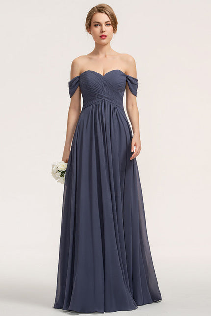 Robe Demoiselle D'Honneur Bordeaux Chic - gallery 4