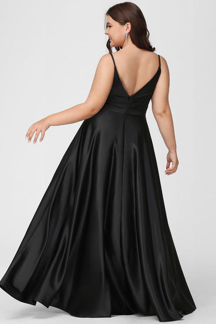 Robe Demoiselle D'Honneur Satin Vert Tendre - gallery 8