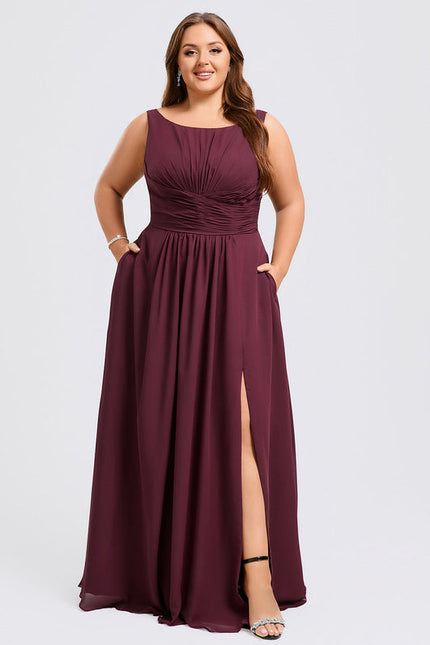 Robe Demoiselle D'Honneur Émeraude Fluide - gallery 9