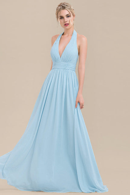 Robe Demoiselle D'Honneur Mousseline Éthérée - gallery 1