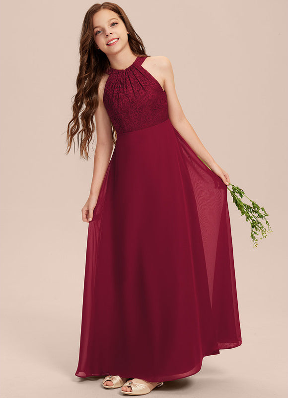 Robe Demoiselle D'Honneur Aérienne Rose - gallery 3