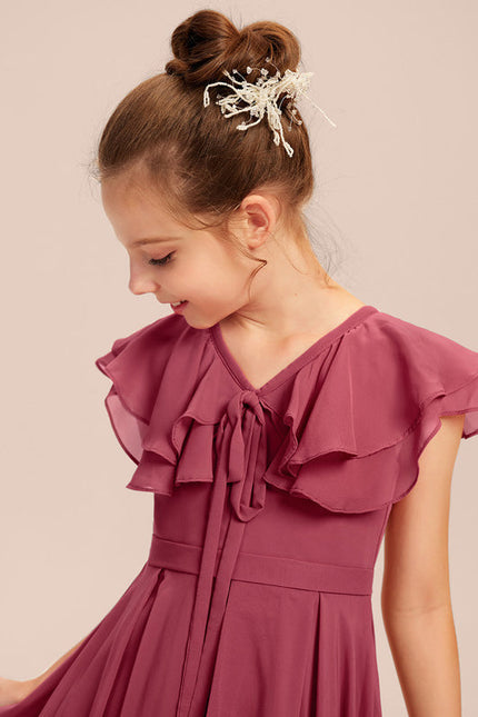 Robe Demoiselle D'Honneur Mousseline Douce - gallery 2