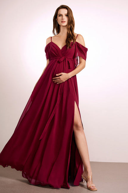 Robe Demoiselle D'Honneur Maternité Élégante