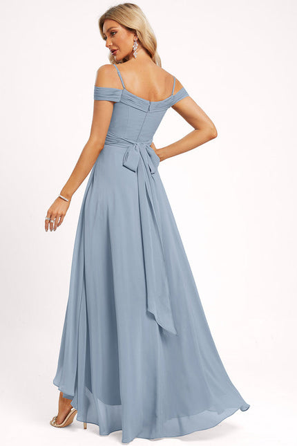 Robe Demoiselle D'Honneur Éthérée Rose - gallery 1